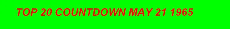 Top 20 Countdown May 21 2010 (1965) full download