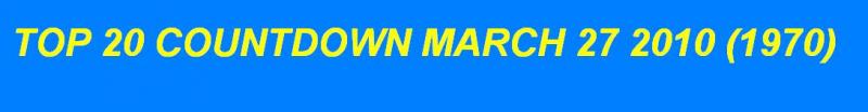 WOLD Top 20 Countdown March 27 2010 (1967) full download